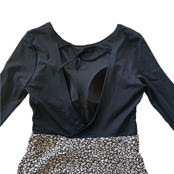 NWT CALIA by Carrie Underwood Tie Back One Piece LS Swimsuit 6 - Picture 10 of 11